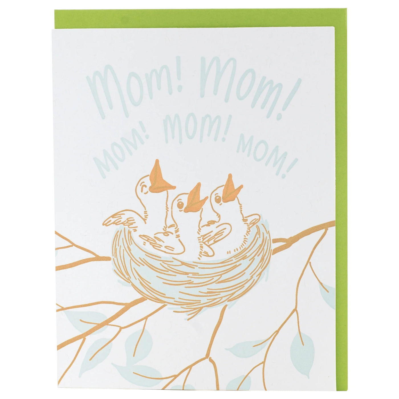 Baby Birds Mom Card