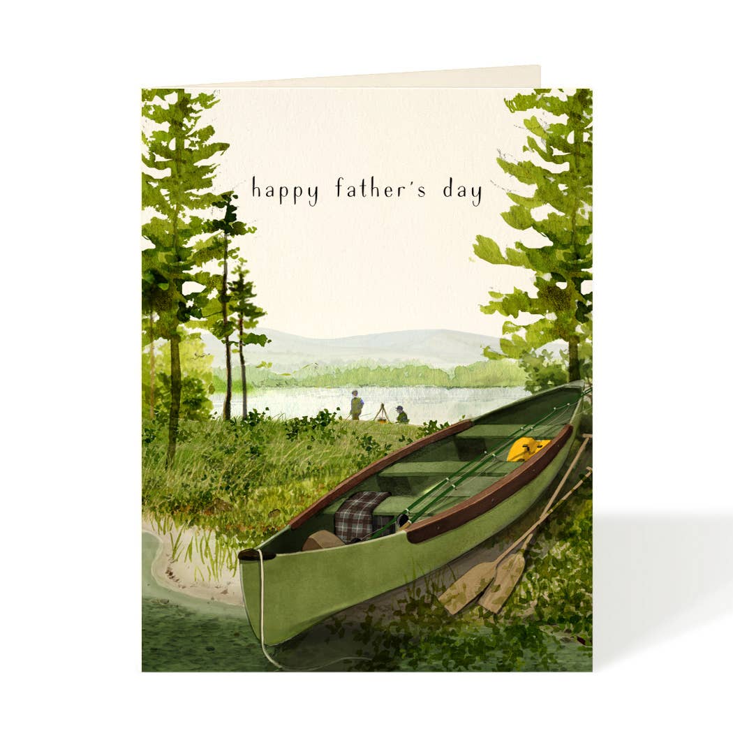 Canoe Day - Father's Day Card