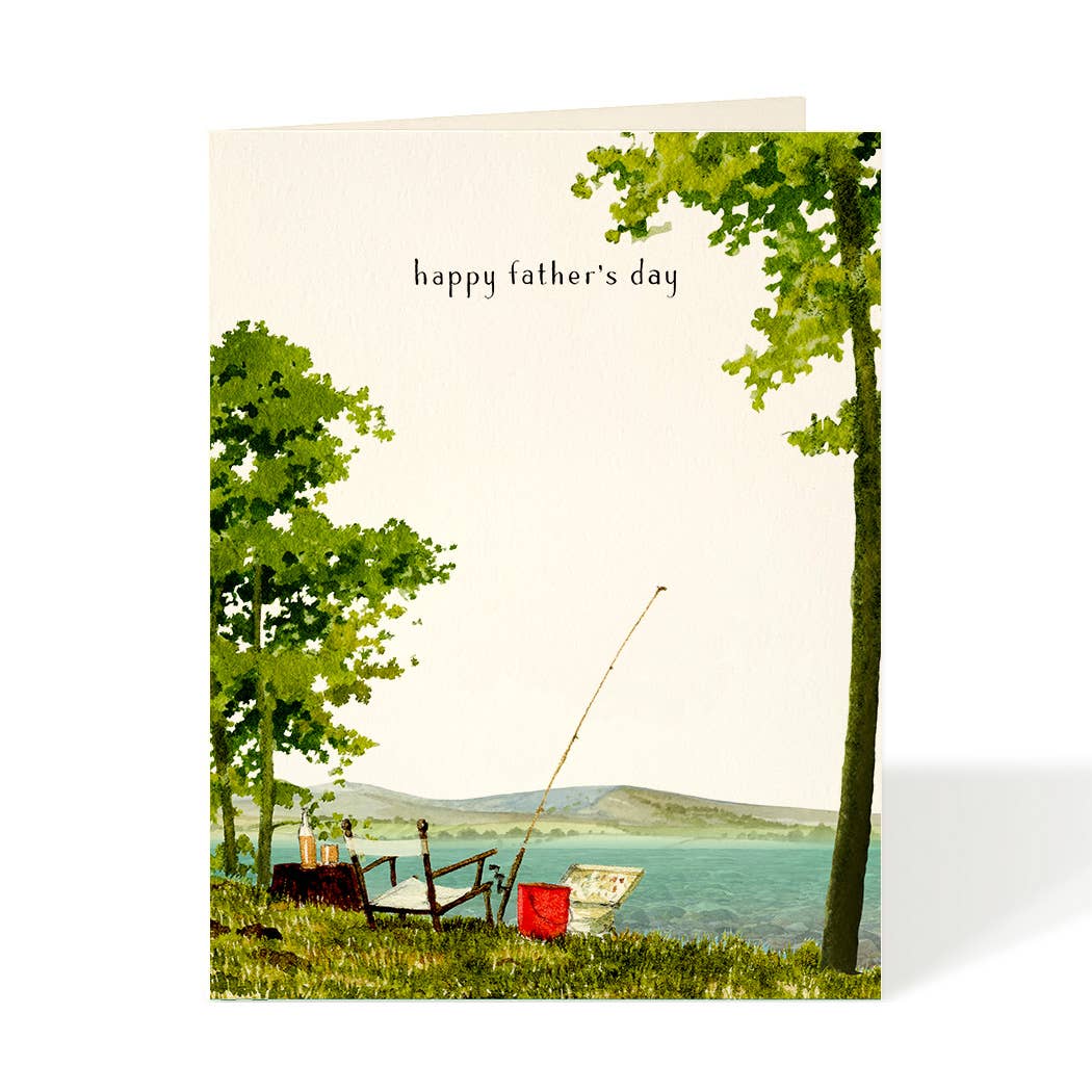 Gone Fishing - Father's Day Card