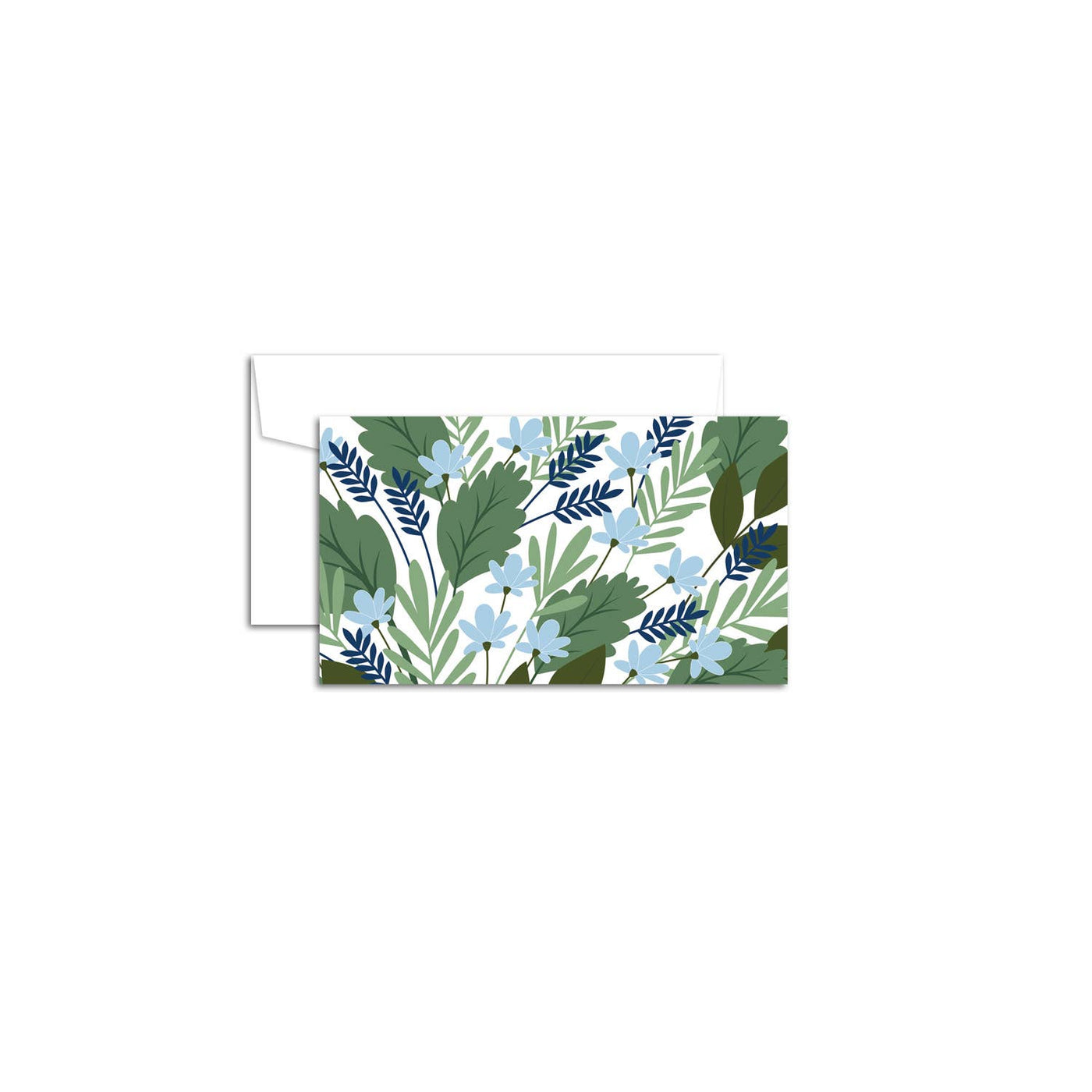 Blue Bouquet Mini Note Set
