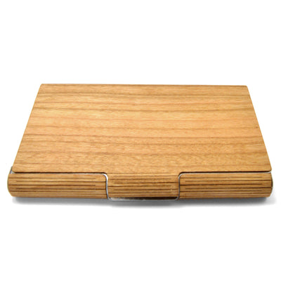 Wooden Business Card Case - Autumn Summer Co.