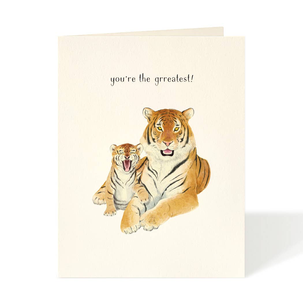 Tiger Mama -- Mother's Day Card