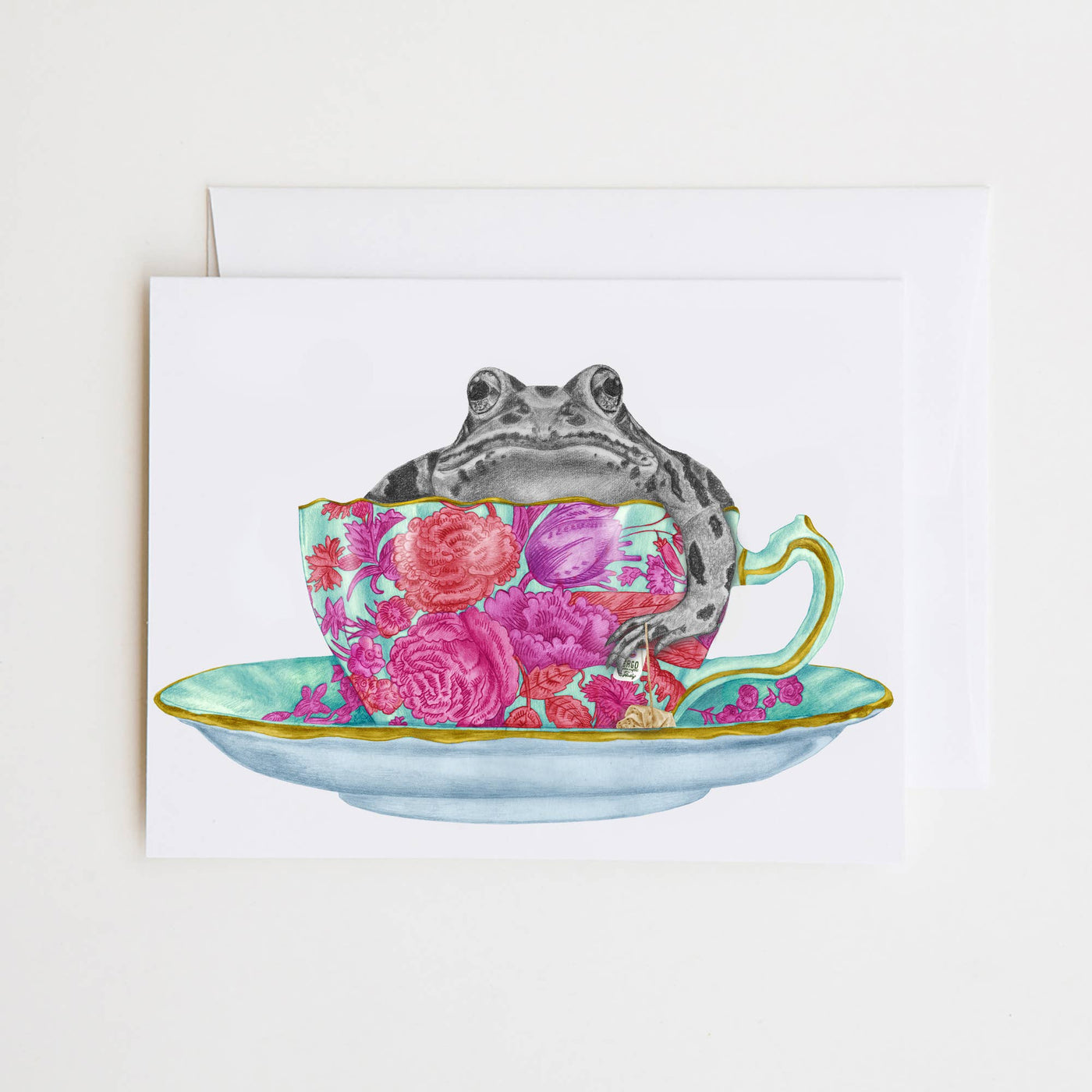 Annie Hastings Eastern Leopard Frog Greeting Card