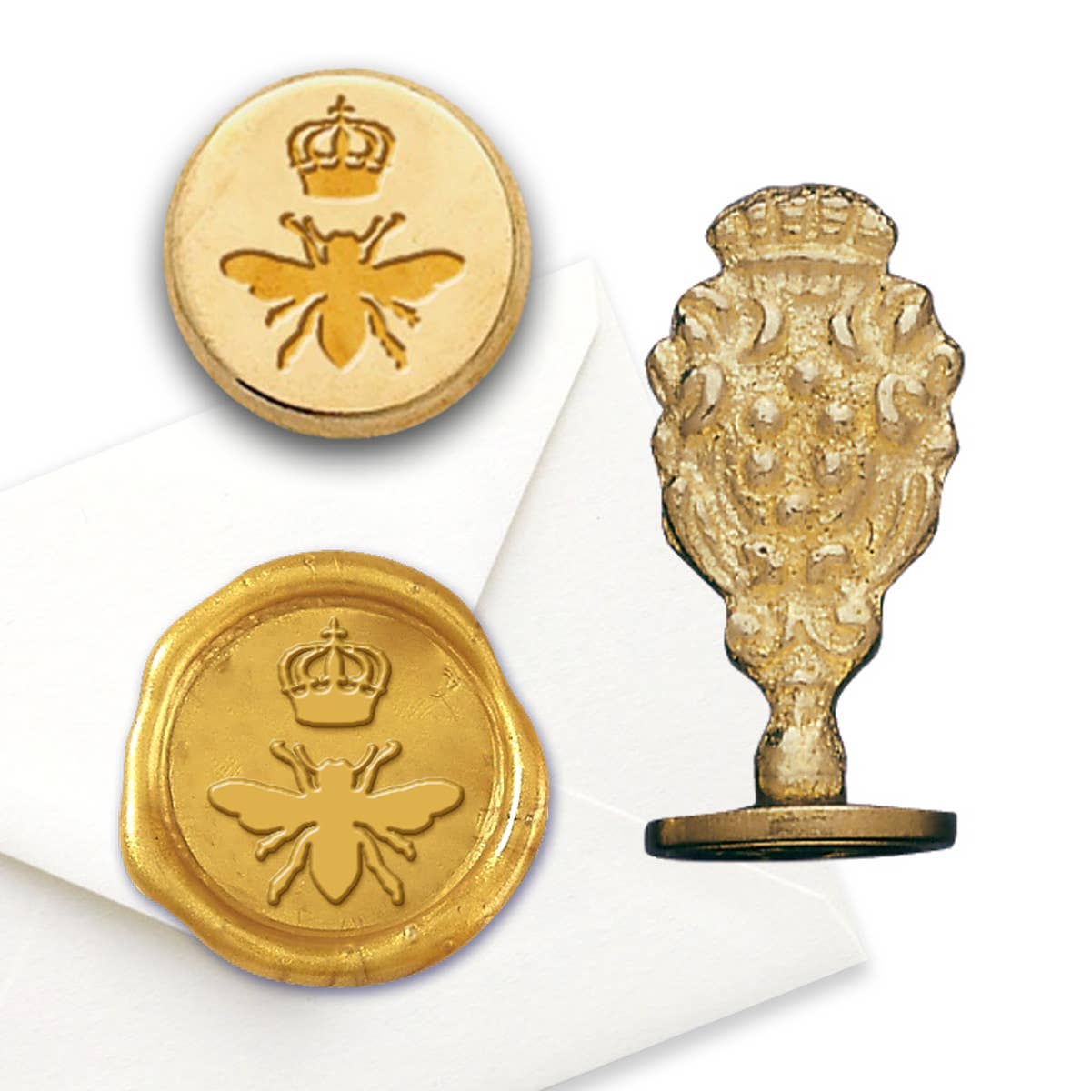 Florentine Brass Wax Seal Stamp