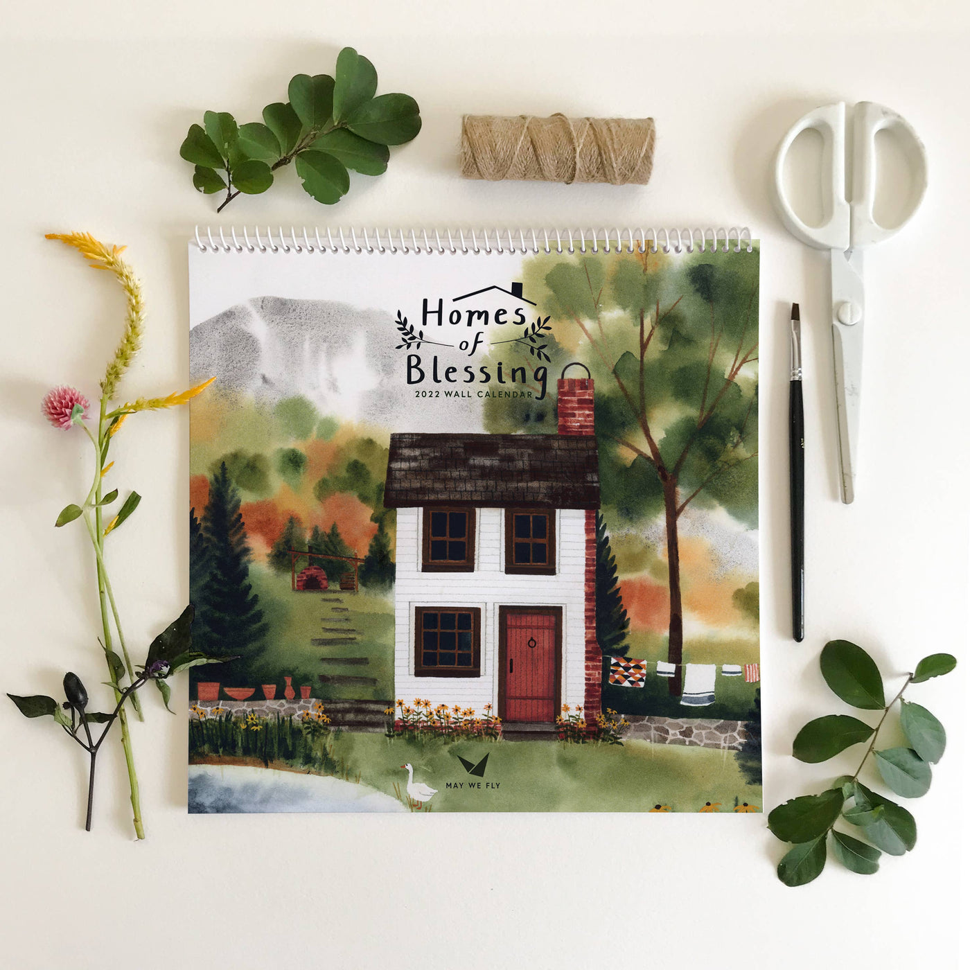 2022 Homes of Blessing Wall Calendar