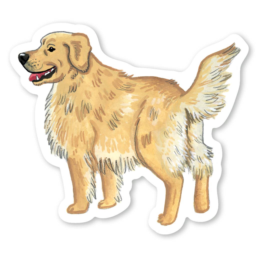 Majestic Golden Sticker