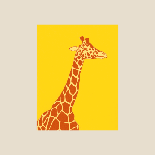 Giraffe Card - Kinaloon