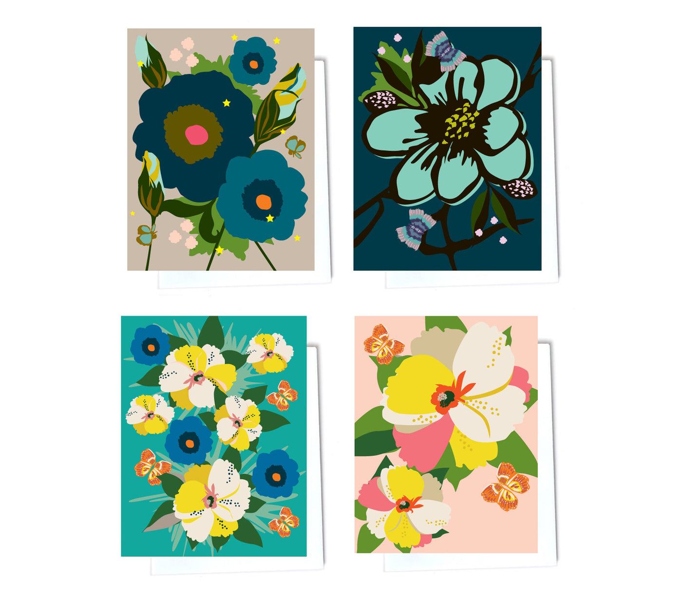 Blossom Mixed Set Notecards