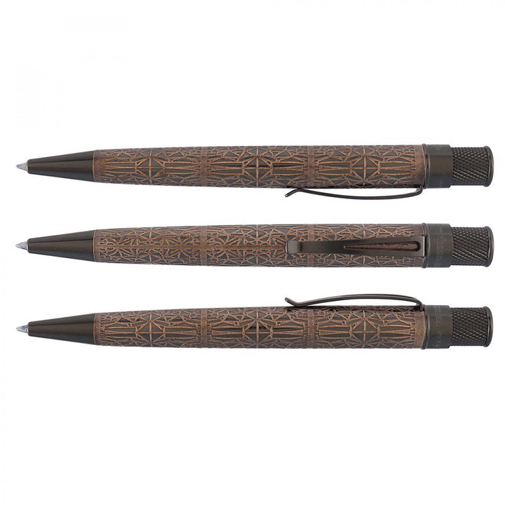 Stylo Roller Retro 51 Skeleton - Design Squelette Métal, Neuf Avec Boîte