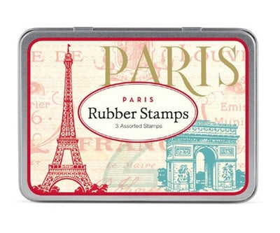 Paris Rubber Stamp Set