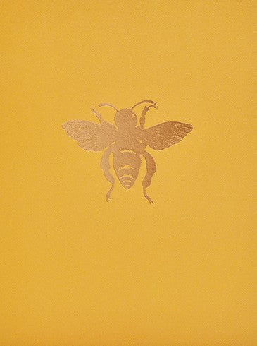 Gold Bee Blank Card
