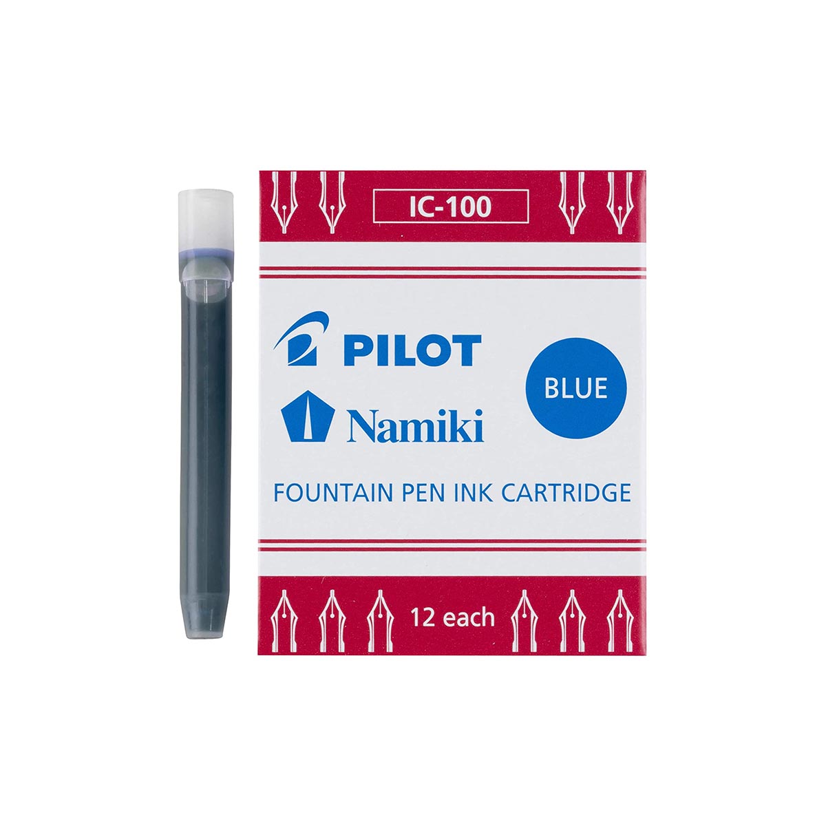 Pilot Fountain Pen Cartridge 12-pack